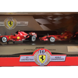 SET 2pz Ferrari F1 2008 1/43 RAIKKONEN e MASSA