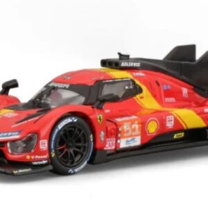 Ferrari 499P #51 3.0L Turbo v6 1/43 Winner senza vetrina LM24h 2023
