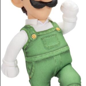 Peluche snodabile di Fire Luigi del film Super Mario Galaxy