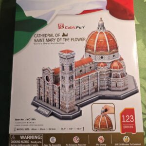 Puzzle 3 D Catedrale di Santa Maeia del Fiore Firenze CubicFun