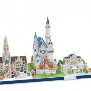 Puzzle 3D Baviera city line 178 pezzi