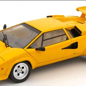 1:12 KK Scale Lamborghini Countach LP 5000 QV 1985 Yellow