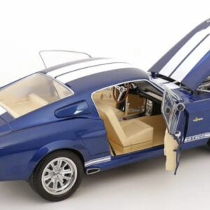 KK Scale 1:12 Ford Mustang Shelby GT 500 Eleanor 1967 Blu & White