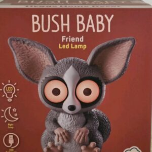 Lisciani giochi - Rainy Days Bushbaby, Lampada Led Galagone