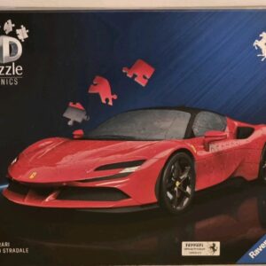 Puzzle 3D Ferrari SF 90 Stradale Modellosmo da costruire per adulti 163 pezzi