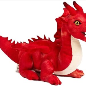 Drago rosso di 40 cm-peluche morbido e soffice