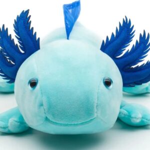 Axolotl che si illumina al buio- peluche morbido 32 cm