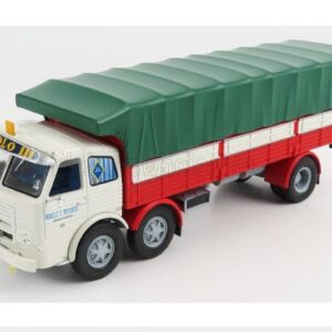 1/43 - PEGASO - 1063 CAMION TELONATO 3-ASSI 1968 - BIANCO ROSSO VERDE
CAMIONES-Y-AUTOBUSES -ESPANOELS-SALVAT
Materiale: pressofusione