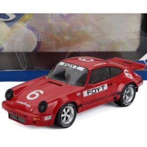 SOLIDO - 1/18 - PORSCHE - 911 RS 3.0 COUPE N 6 IROC DAYTONA 1974 ANTHONY JOSEPH FOYT - RED
Materiale: pressofusione