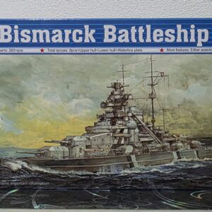 German Bismarck Battleship 1941- Trumpeter- 1/700 scale