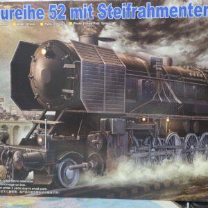 Baureihe 52 mit Steifrahmentender- treno Trumpeter scala 1/35