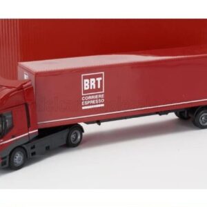 NEWRAY - 1/43 - IVECO FIAT - STRALIS 540 TRUCK CASSONATO BRT BARTOLINI CORRIERE ESPRESSO 2009 - RED