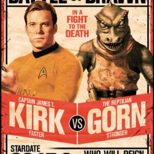 Locandina di Star Trek Kirk contro Gornstar 91.5 x 61 cm