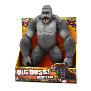 Lanard Primal Clash! Big Boss Gorilla!, un action figure gigante articolata da 43 cm (17 pollici) prodotta da Lanard