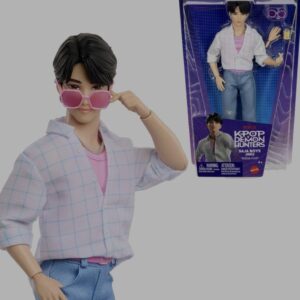 Bambola fashion di Jinu dei Saja Boys, ispirata al film Netflix K-Pop Demon Hunters.