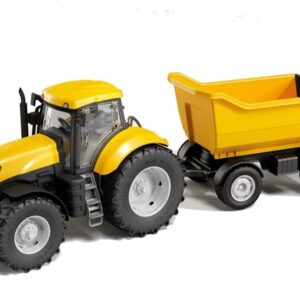 Trattore con Rimorchio Multisponda della linea ProWork prodotto dall'azienda italiana Adriatic.