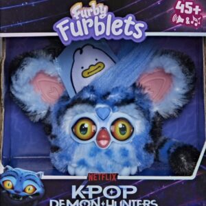 Mini peluche elettronico interattivo Furby Furblets – KPop Demon Hunters: Derpy la Tigre di Hasbro.