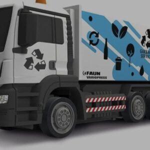 Camion truck Revell Control Mini RC MAN TGS  Garbage Truck, un camion della spazzatura radiocomandato in miniatura con licenza ufficiale MAN.