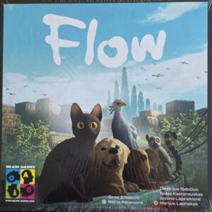 Gioco da tavolo cooperativo Flow, edito da Brain Games e distribuito in Italia da Asmodee